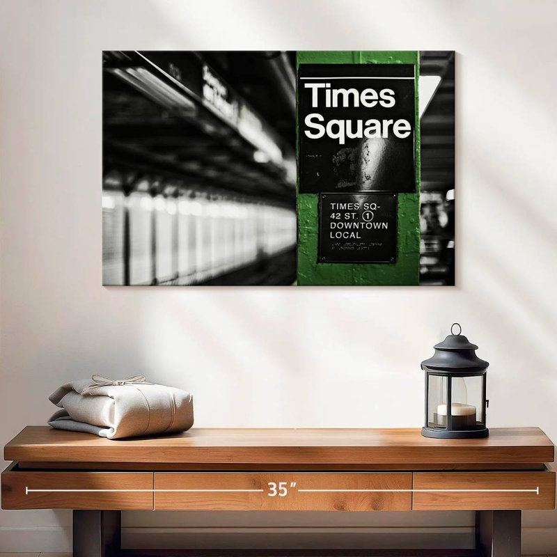 Romber Times Square Subway - vert, H 16 po x l 24 po