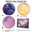 Fauvisme céleste plaine de lavande I - art mural fauvisme-11635862-11635882-11635861