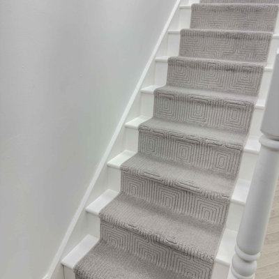 Stair Runner Geometric Area Rug