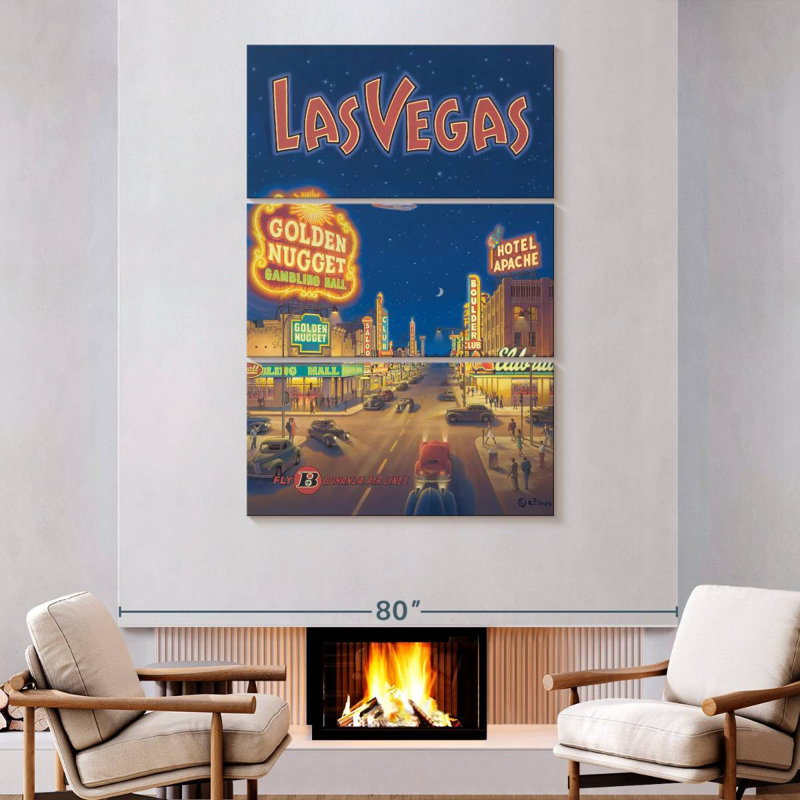 Sireci, Las Vegas, Nevada, H 74 po x l 48 po