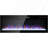 60" Recessed Thin Tempered Glass Front Wall Mounted Electric Fireplace With Remote And Multi Color Flame And Ember Bed, LED Light Heater-674403329