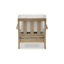 Chaise longue avec coussin Stacy