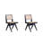 Hamlet 17.72'' H Ash Solid Wood Cane Back Side Chair-72064382-103877989