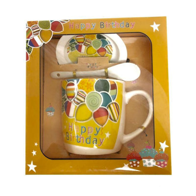 Ensemble de tasses joyeux Birthday