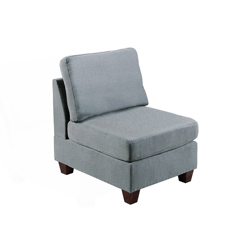 Fauteuil de salon, fauteuil de lecture, Gris