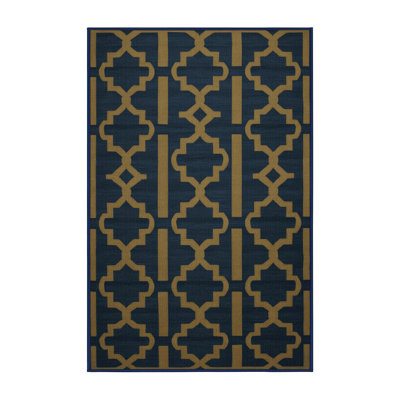 Tapis gris en treillis lavable à la machine
