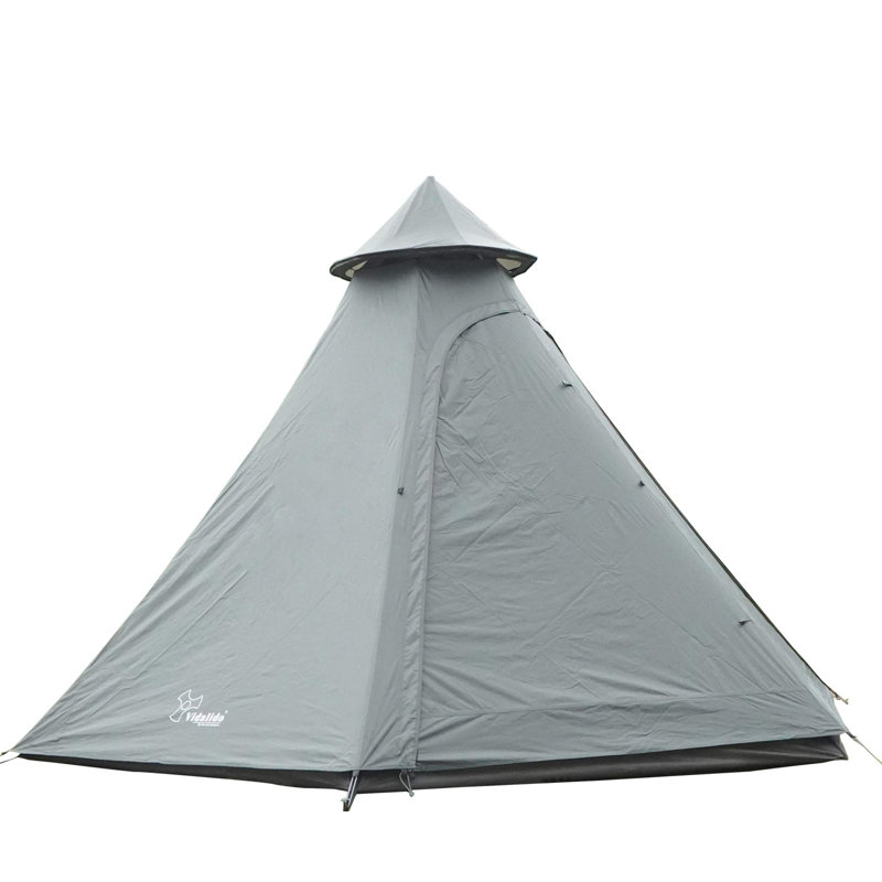 6 Person Tent, Gray