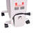 Costway 1500 Watt 5100 BTU Electric Radiator Space Heater with Adjustable Thermostat