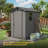 4 ft. W x 6 ft. D Plastic Storage Shed with Floor, Resin Shed with Window and Lockable Door-101319719