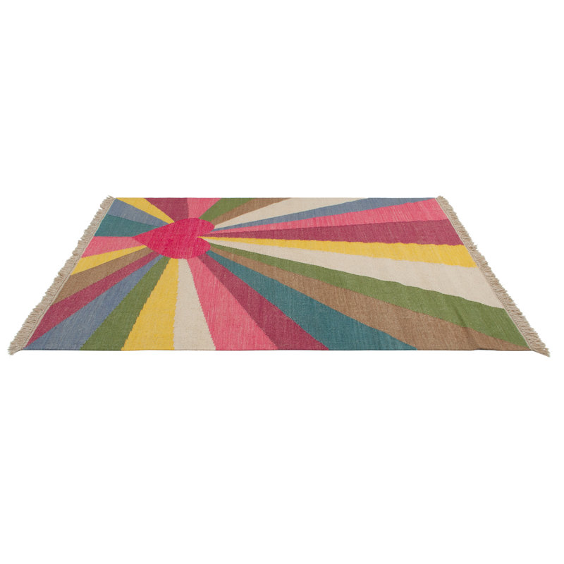 Lodewijk Ikat Hand Woven Area Rug, Rectangle 140 x 200cm