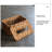 Plastic Rattan Tissue Box Cover With Lid For Bathroom Kitchen Bedroom Face Towels Holder Dispenser