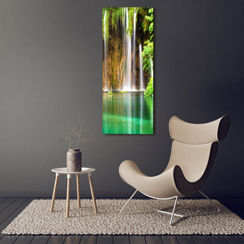 Plitvice Lakes - Wrapped Canvas Print
