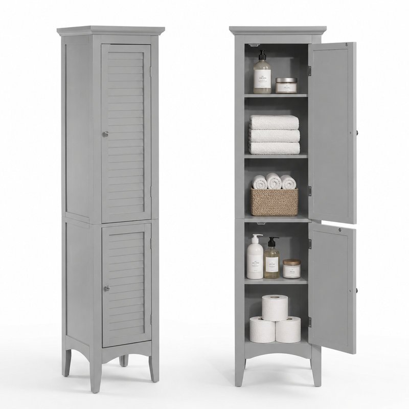 Putman Freestanding Linen Cabinet