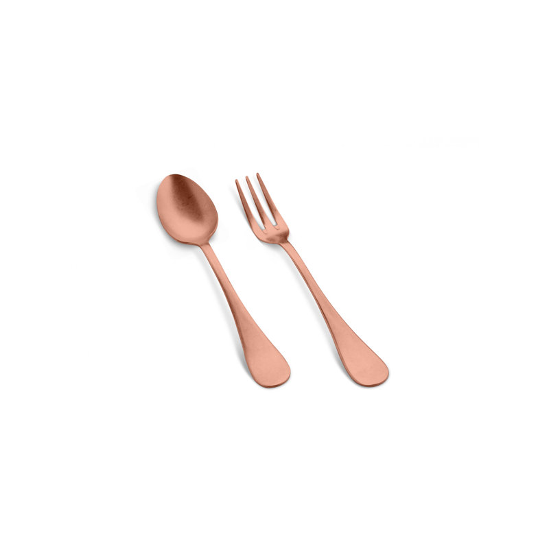 Michelangelo Vintage Stainless Steel Serving Spoon