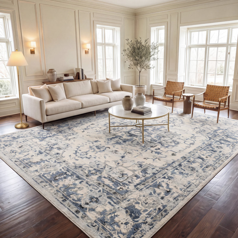 Jase Performance Oriental Rug, Rectangle 10' x 14'