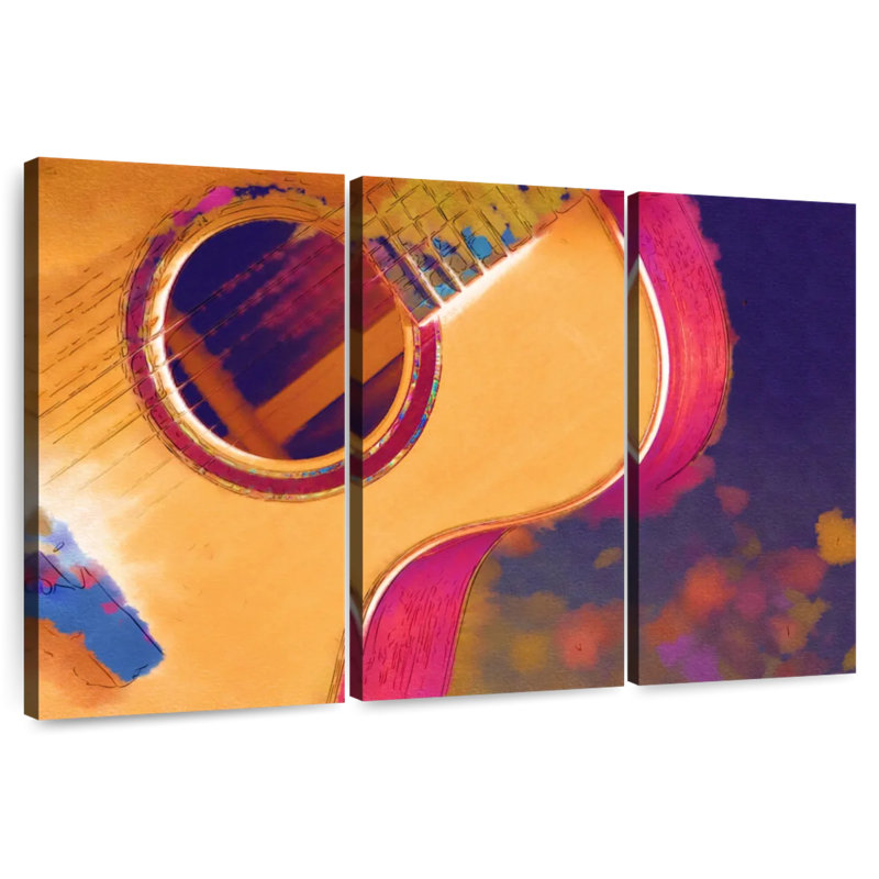 Guitare acoustique Abarca Dreamy, H 42 po x l 65 po