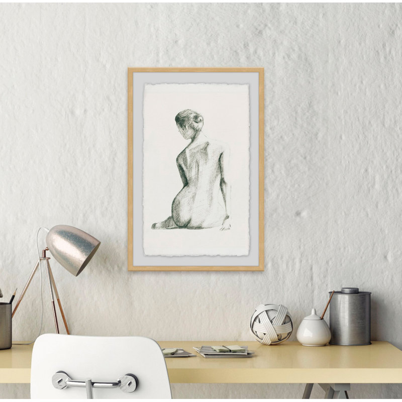 To the Left - Frame Print, 18" H x 12" W