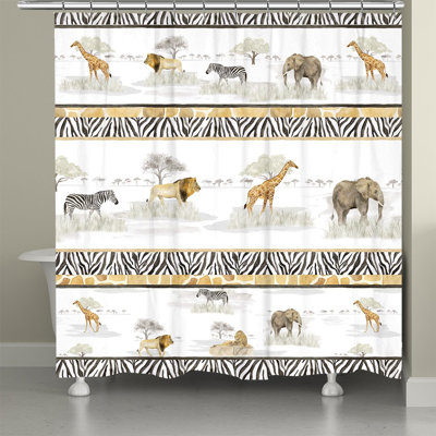 Coghill Geometric Shower Curtain