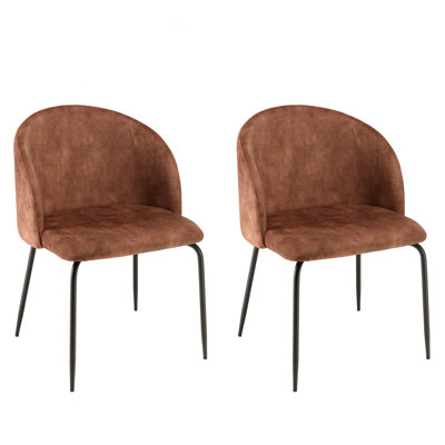 Luanna 47cm H Velvet Upholstered Side Chair