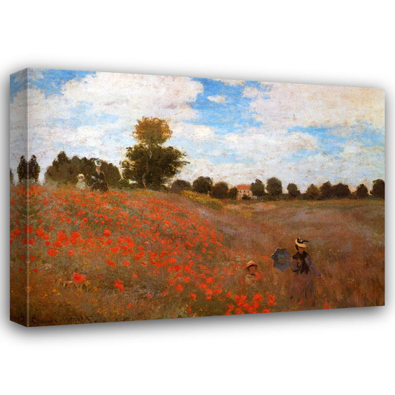 Les Coquelicots, H 17 po x l 24 po