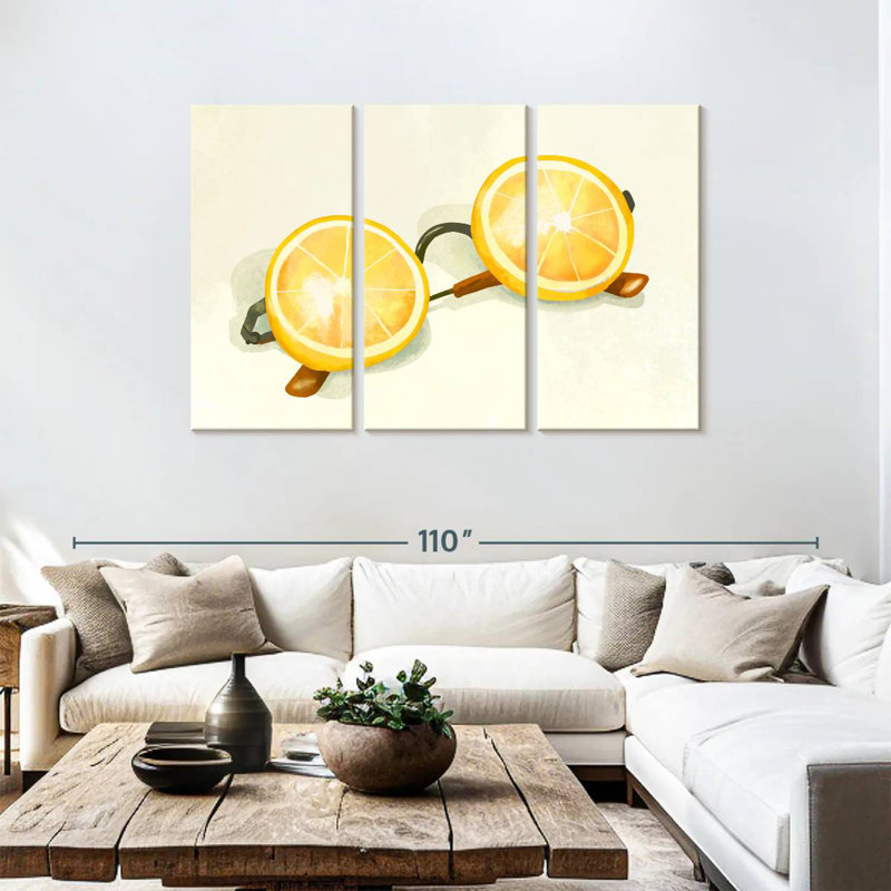 Yarlin Lemon Sunglasses, 48" H x 74" W