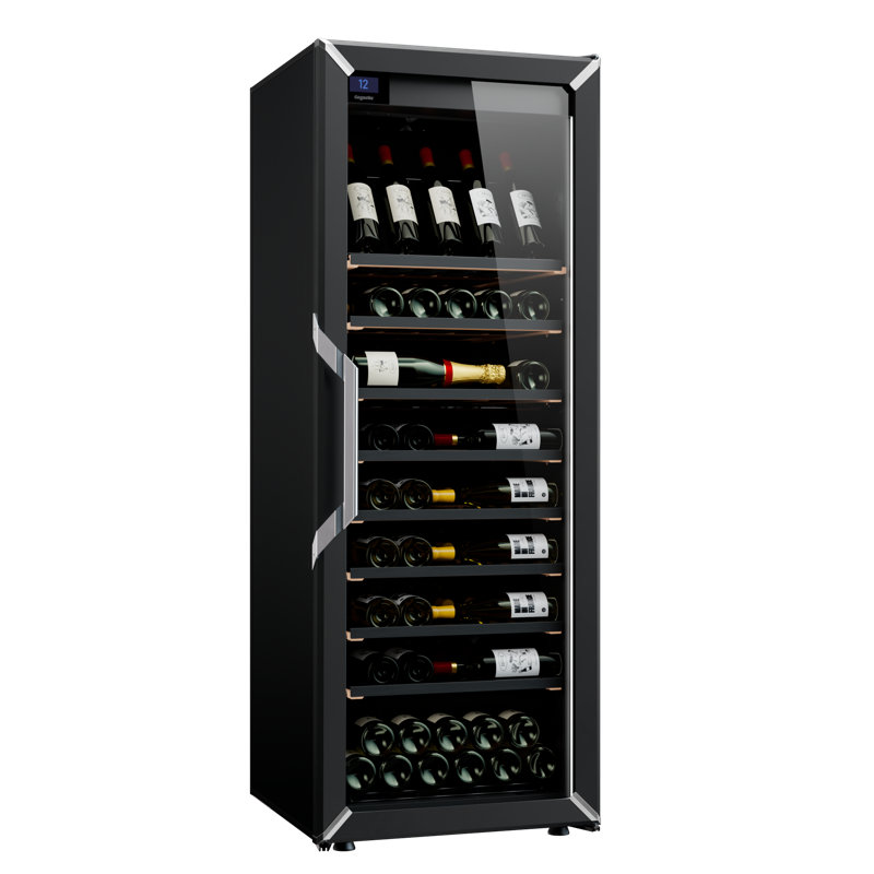 Goguette By The Eurocave Group [170+ Bottles] Freestanding Single Zone Wine Refrigerator, Black