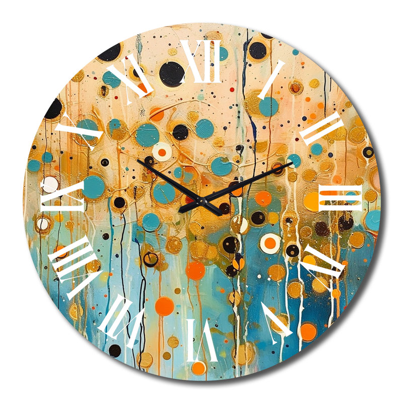 Metal Wall Clock, Extra Large