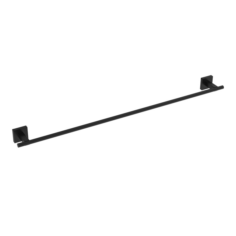 Barre à serviettes chauffante 30 po, 30", Noir mat