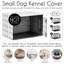 Housse de cage pour chien blanche et noire Boho Hatch par Sweet Jojo Designs-101593320