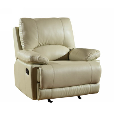 Denmark 41" Leather Match Recliner