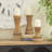 11.85'' H Wood Tabletop Candlestick-1749931944