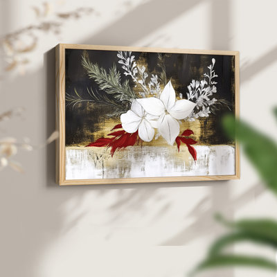 Chirstmas Art-CCXLI -Framed Print - Restickable