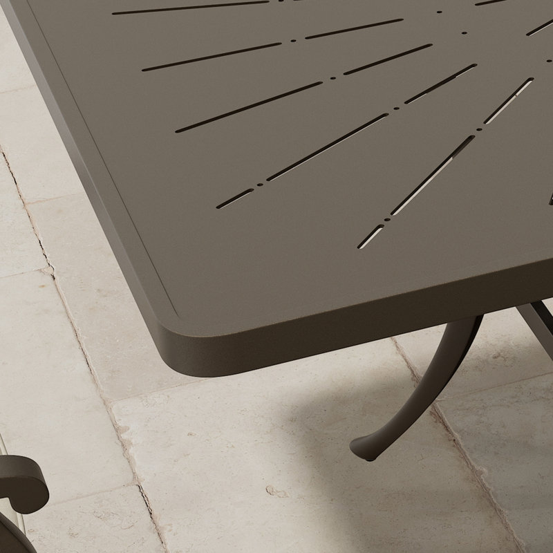 Table de salle à manger rectangulaire Valier