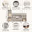 15 Pair Shoe Storage Bench-97847897