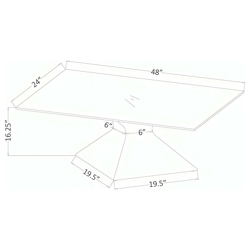 Ensemble de tables basses et tables de bout Modern avec bases en acier inoxydable poli