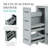 36" Bathroom Vanity with Sink Top, Bathroom Vanity Cabinet with Two Doors and Two Drawers, Solid Wood, Open shelf, MDF Boards, One Package-1530711402
