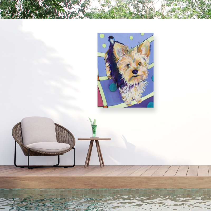 Bolologien Claire sur toile, H 19 po x l 14 po