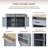 Ayyan 54.33 " W Kitchen Cart-403107912