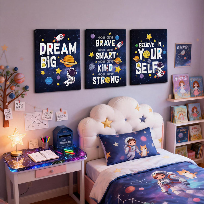 3 Piece Wrapped Canvas Print