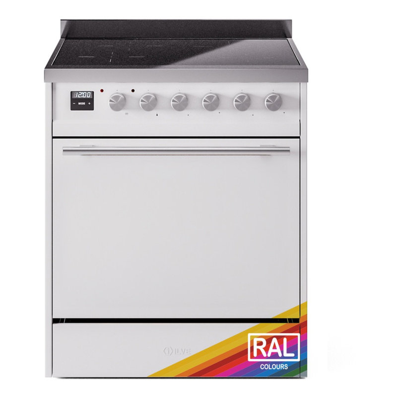 Cuisinière à induction 30 po ILVE Professional Plus II, RAL classique / acier inoxydable