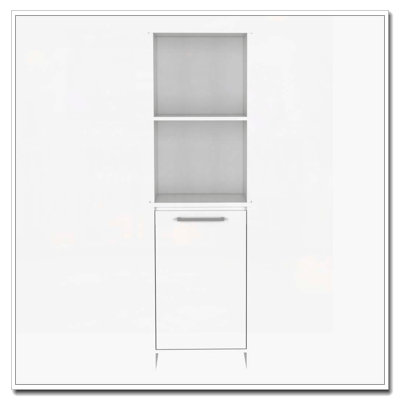 Forester 1-Shelf Pantry Cabinet White