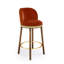 Alma Upholstered Stool with Solid Wood Frame-55964069-55964072-55964085