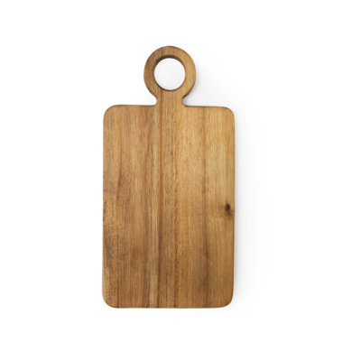 Real Wood Acacia Chopping Board 8,5+30x20x1,6 Cm.