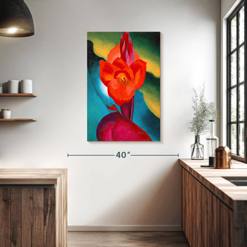 Harnek Red Canna 1919, H 39 po x l 26 po