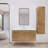 Bastos 47" Wall-Mounted Single Bathroom Vanity Set-2139360664