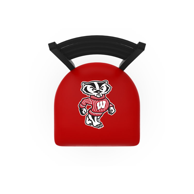 NCAA 30" Bar Stool, Wisconsin - "Badger"