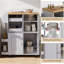 120 cm W Kitchen Cart with