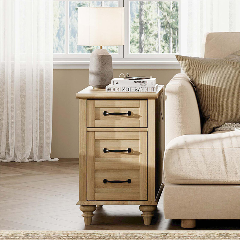 Bonapfel 3 - Drawer End Table, 1