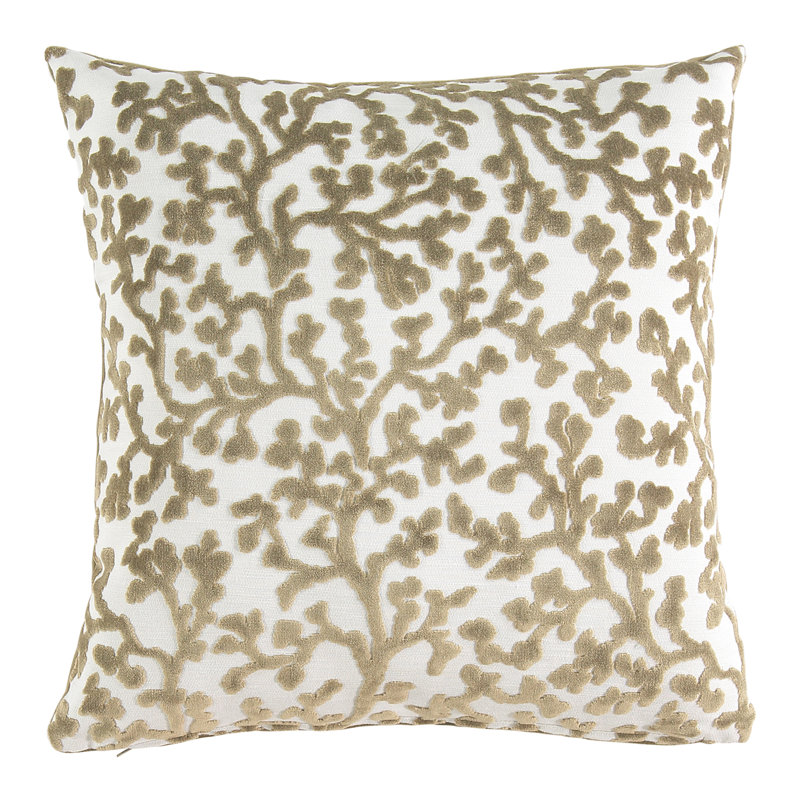 Housse de coussin Galaxia Sea Shore, Brun clair