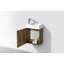 Ensemble de meuble-lavabo simple mural 18 po Parsonage-1064309604